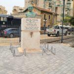 Out of station stand the monument for the Turkish soldier, for the 298 soldier that fell on Beer Sheba front on WWI. Next to it stands a statue of Mustafa Kemal AtaTurk.