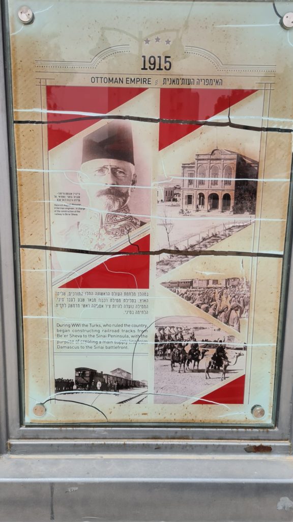 The 3 eras the station was used on watch tower in the middle of the square