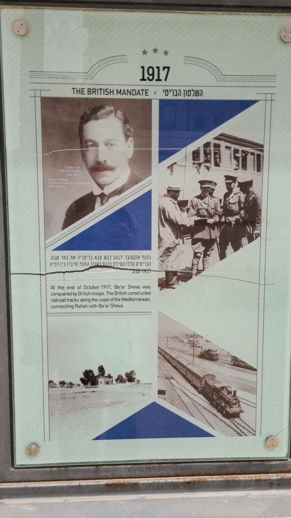 The 3 eras the station was used on watch tower in the middle of the square