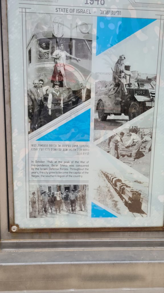 The 3 eras the station was used on watch tower in the middle of the square