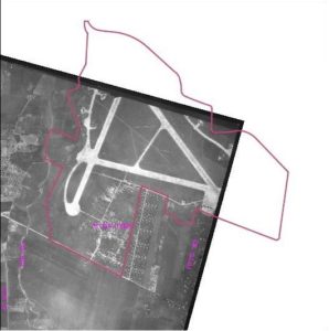 1946 - mostly the original airport buildings (source: soil-remediation.co.il)