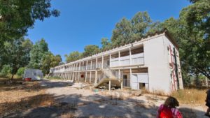 Barracks built on 1950 for the pilot training course soldier, later used for Oketz unit (were Nathan served) and later on for Yahalom unit (where Fatma husband served) in Sirkin base