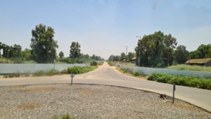 The crossing runway of Sorkin airport. On the right is 55th Paratroopers Brigade drafting point used to be