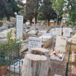 Sarah Aaronsohn grave. She committed suicide and according  to Judaism had to buried outside the fence. So instead they have surrounded her grave with fence.