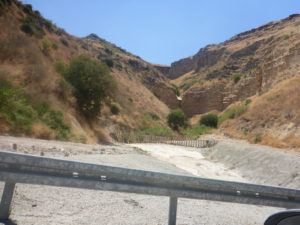 The waterfalls of Samer creek to flows into Mezar stream