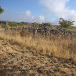 The remains of Seikh Hussein Syrian village