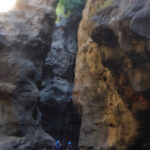 Looking on the second waterfall from the end of the pools