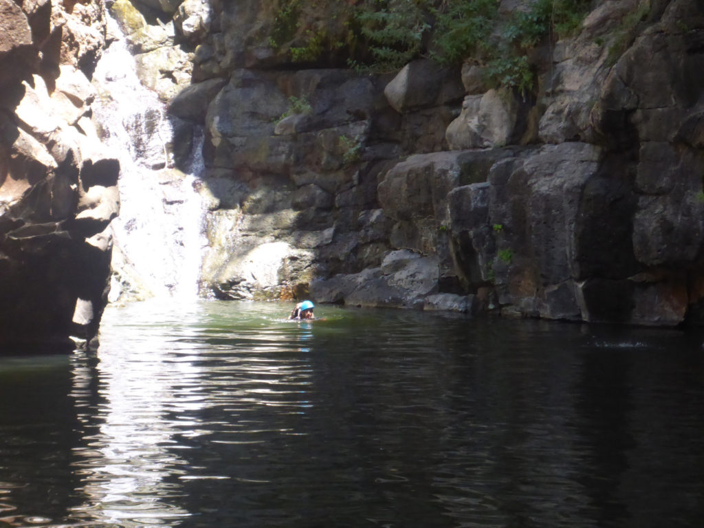 The third waterfall from below