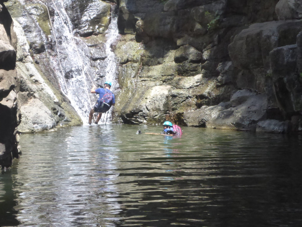 The third waterfall from below