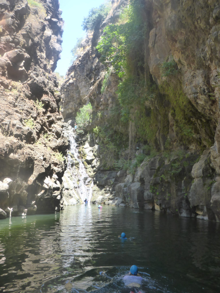 The third waterfall from below