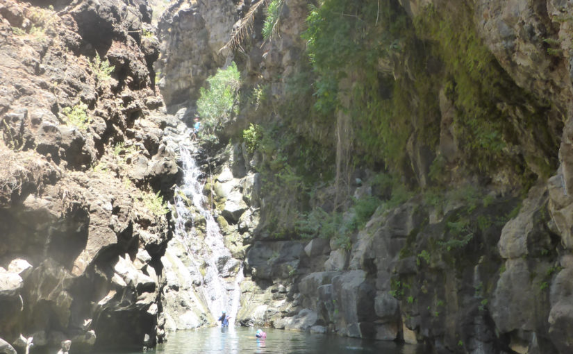 The third waterfall from below