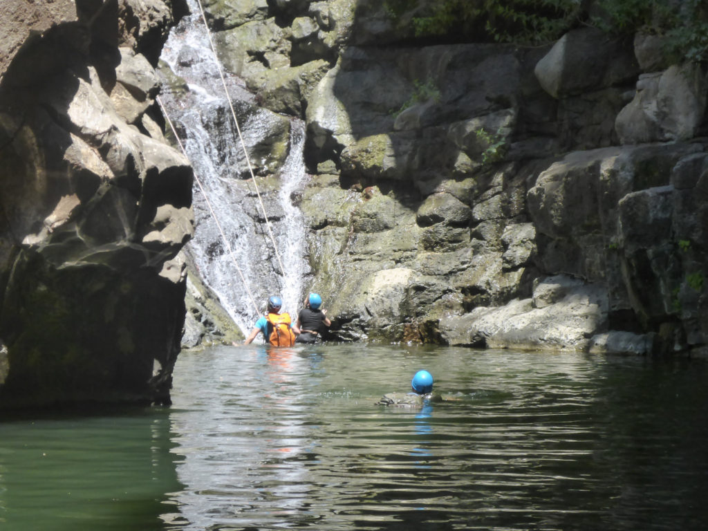 The third waterfall from below