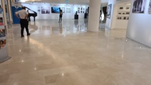 HaBima building entrance -Perfect Strangers