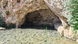 The cave of the spring