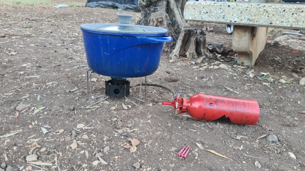 My MSR dragonfly stove