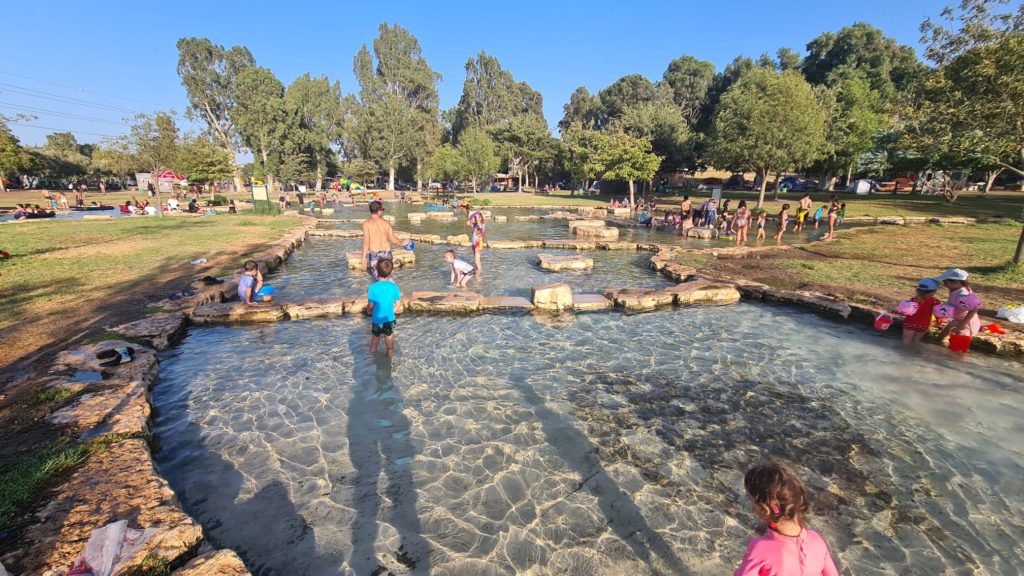 The wading pools - Harod Spring