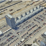 Ariel view of the complex (source: simplex-smart3D.com) - Bnei Barak Grain silos