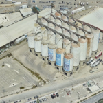 Ariel view of the second grain complex still standing and unused (source: simplex-smart3D.com)