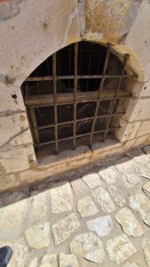 The Kishle window from the wall walkway