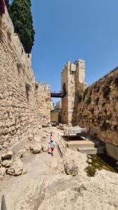 The bridge over the Moat - Tower of David