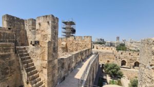 Looking on the South wall - Tower of David