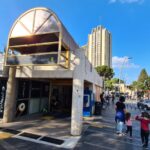 Carmel center station entrances - Carmelit