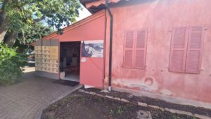 The entrance to Nili original family house. Rivka Aaronsohn lived here until 1981 and preserved the house to present, and after her death it was opened to the public. She had also guided the tours in the museum until her death.