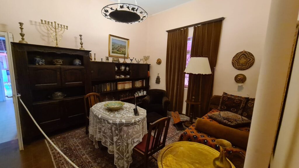 The original living room