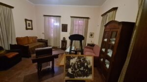 The original sleeping room, and the bed where Rivka found her death on 1981