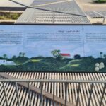 Looking South to Kibbutz Nahsholim and the Mizgaga museum from the roof of the visitor center building