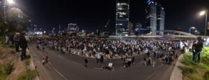 Looking from above on Ayalon South - End of Democracy?