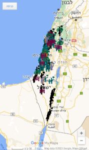 The riots around Israel on the first resistance day 01.03.2023