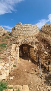 One of the three kilns