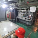 The ship command room