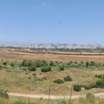 Looking west over Tel-Aviv- Hiriya