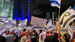 We are ten hours away from the judicial reform taking place (this is how long it will take the pass the laws in the Knesset), reffering to Bibi sign in the UN about the Iranian nuclear weapons- crime