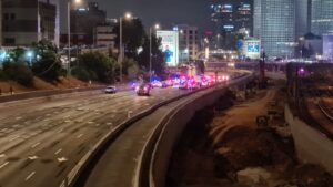 Ayalon highway closed