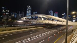 Blocked Ayalon Highway to the North - arrested