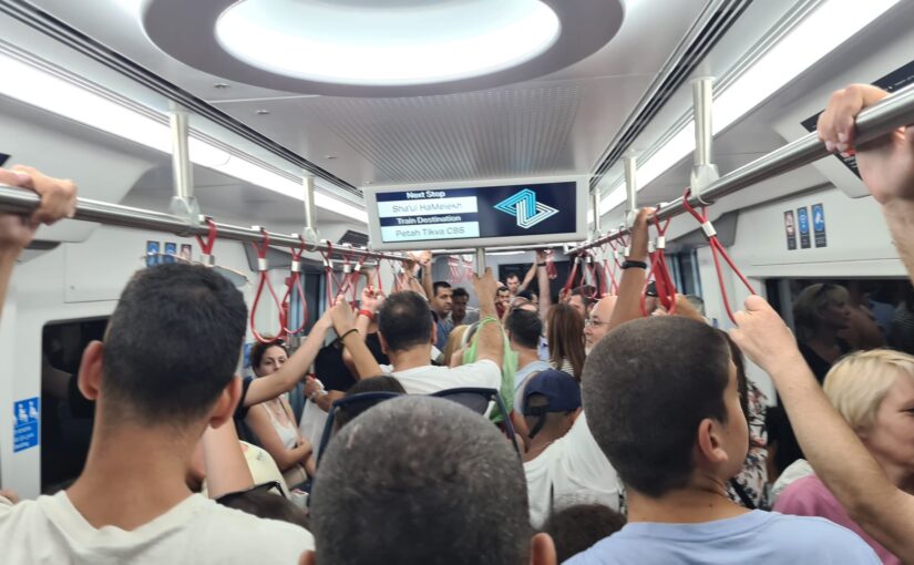 Tel Aviv light train – Red Line 🚄