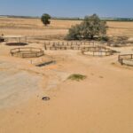 The roof the security house - clear view for kilometers - Mitzpe Gvulot