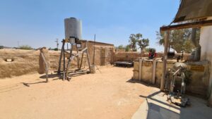 From left to right: Laundry, Communal shower, the oven and the bakery - Mitzpe Gvulot