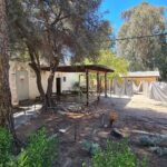 The bakery produced bread for the Kibbutz and Rehovot. The 10 ton oven had rails and covered a bigger access open to the factory which was only used 3 times: to get the machinery in, to once upgrade it and to pull the machinery out. The chimeny used to hid the  pollution from the factory.