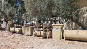 Some types of slicks from around the country, where the ammunition produced in Ayalon institute was hidden.