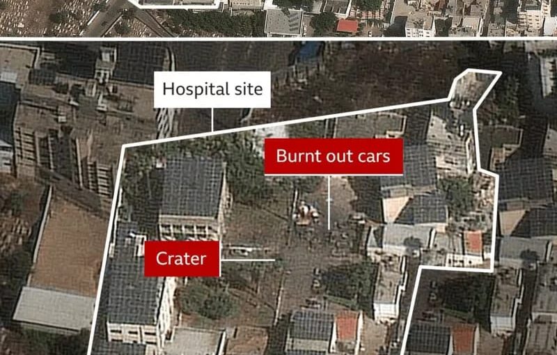 Al-Ahli Hospital blast- 17th day of war 🏥