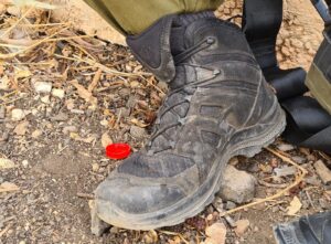 Our Haix shoes we had Shnor from US communities