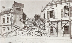 The results of the Etzel attack on the station on September 16th 1946 (Source:  he.shimoor.com)