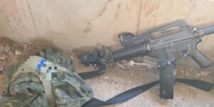 The military laser tag set we used for training - laser tag