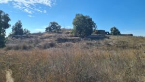 The hill with the rest of Khirbet Berg