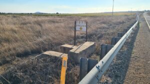 On the road back, every water cross is a shelter.