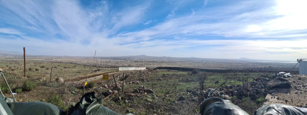 The Syrian line of dormant volcanoes